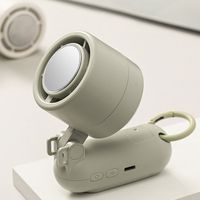 Semiconductor Refrigeration Mini Handheld Fan LED Display High-speed Foldable Desk Fan Low Noise Rechargeable Small Electric Fan