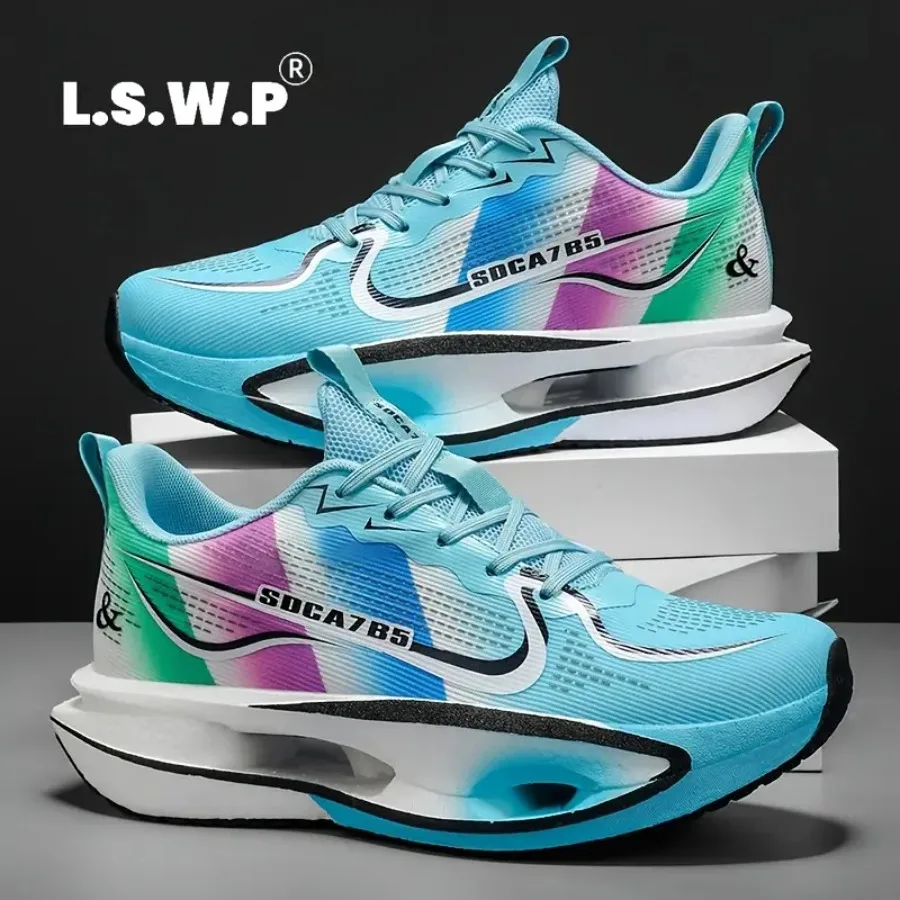 

Men'S Lightweight Casual Athletic Sneakers - Lightweight Breathable Sports Shoes with Cushioning Comfort And Arch Support Fashi
