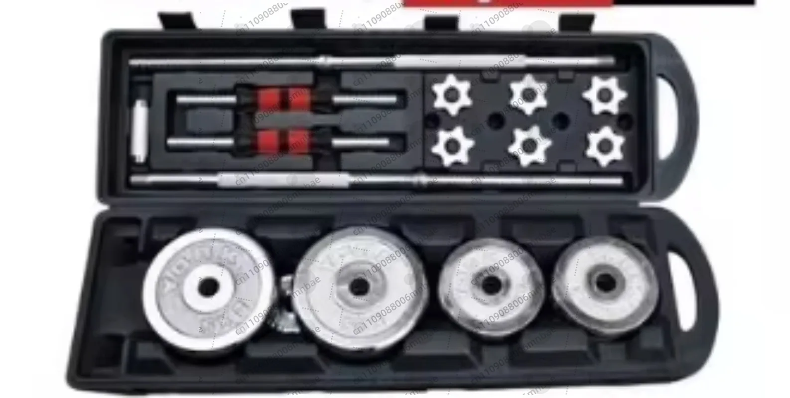 Adjustable Dumbbell Barbell Set Weightlifting Portable Multifunctional Dumbbell Barbell