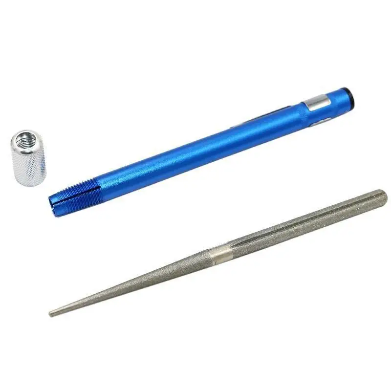 Multifunctional Pen Shaped Diamond Knife Sharpener Portable High Efficiency Sharpening For Camping Home Kitchen Outdoor