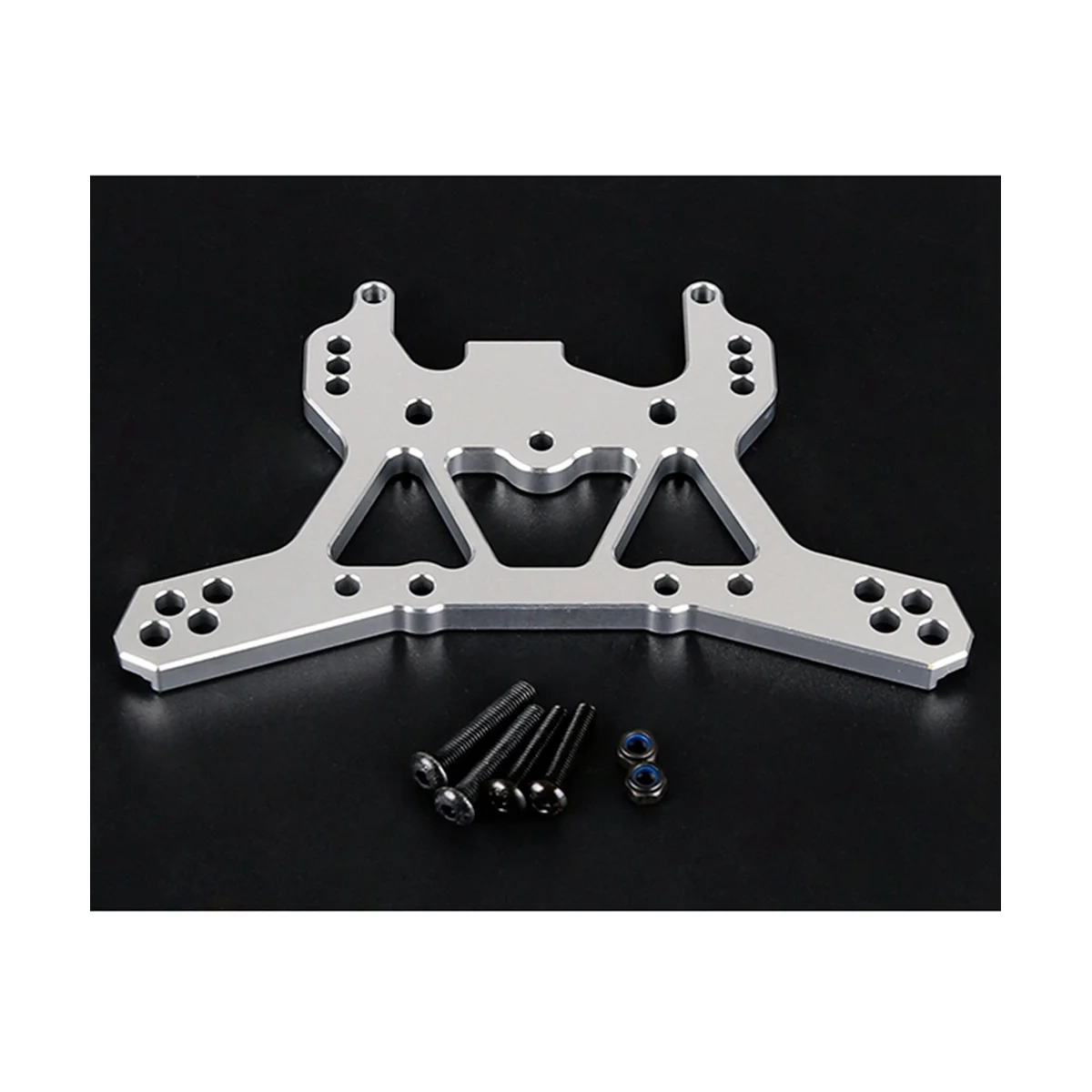 For LOSI 5IVE-T KM X2 ROVAN ROFUN LT, Precision Machining All Metal Front Shock Absorber Bracket Thickness