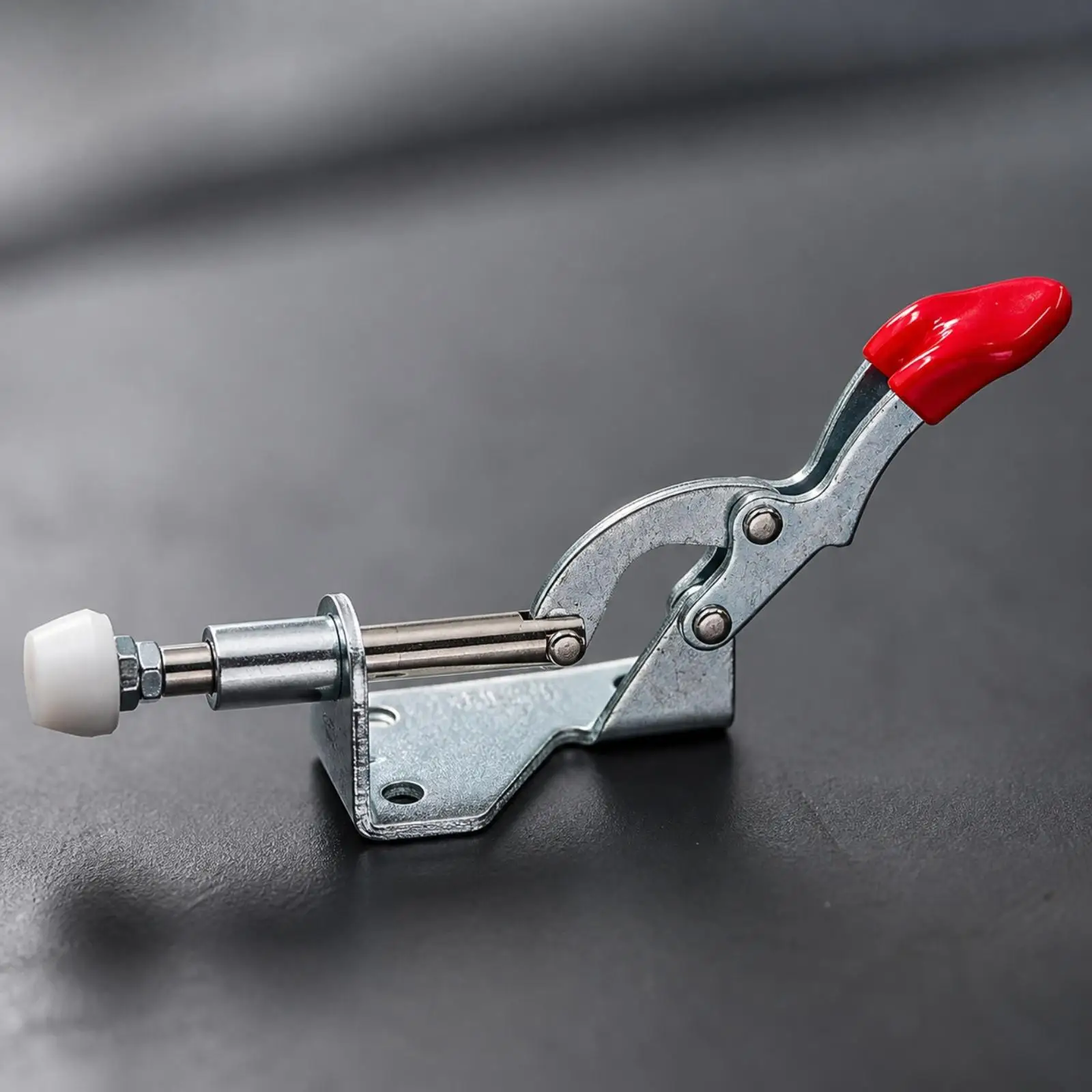 Pad Print Casting Form Clamp Toggle Fixture Hot Rolled Pickled Steel Plate 68mm Travel Push Style for Machine Mounted Production
