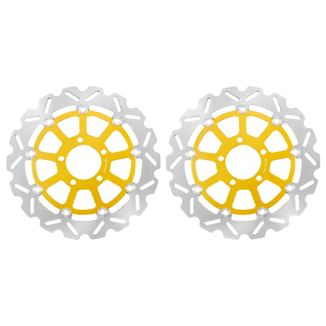 

STLFMotorcycle Accessories Front Floating Brake Rotors Discs for Suzukis SV1000 2003-2007 DL1000 2002-2010 DL650 2004-2006