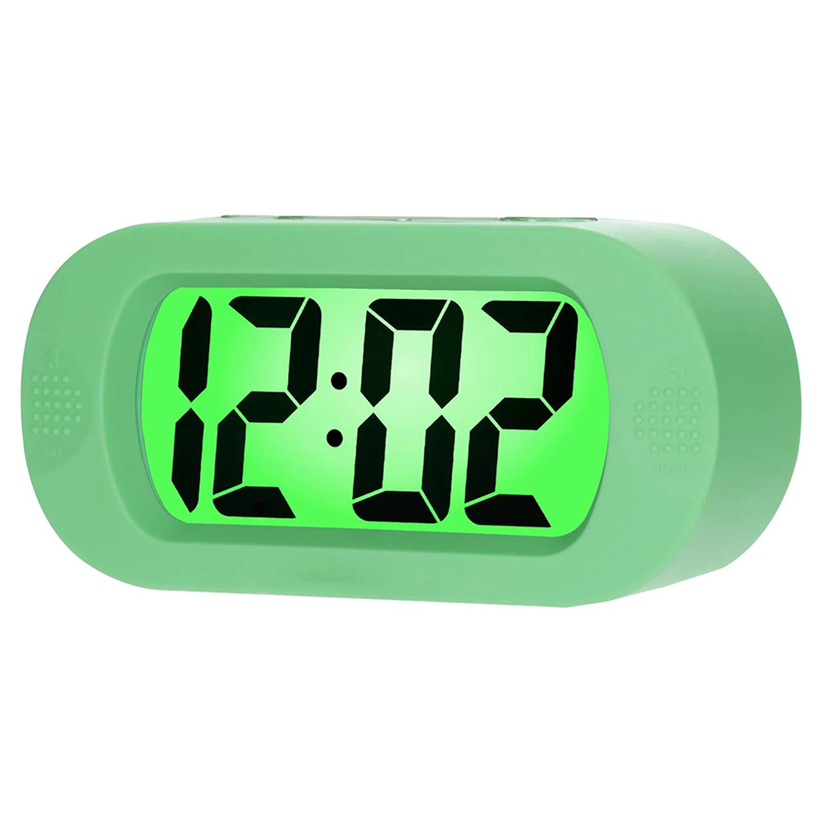 Digital Alarm Clock Office Silicone Travel USB Cable With Snooze 12 Hours /24 Hours Bedroom Kitchen Convenient