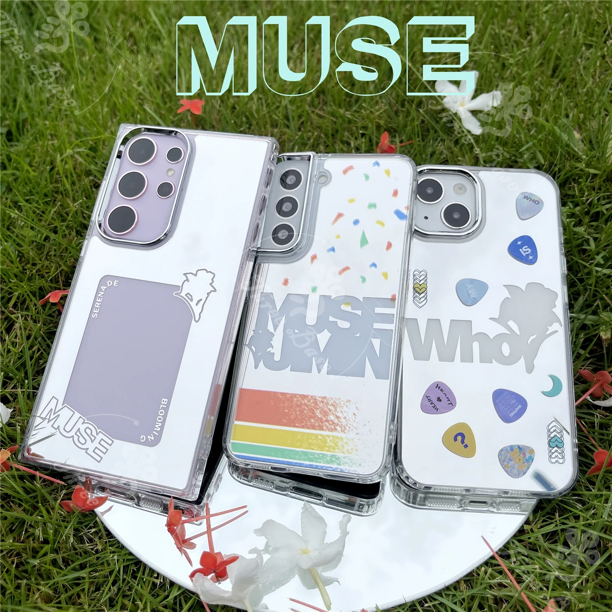 Phone case Mirror JIMIN MUSE For Samsung galaxy S24 S24ULTRA S23FE S23Ultra S23+ S22Ultra s21+ S21Ultra S20FE S21FE S20 A34 A54