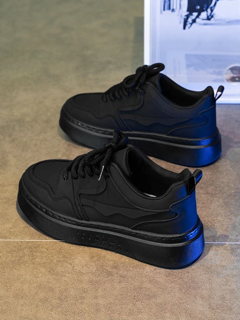 

Men's Chef Shoes Summer Waterproof Non-slip Kitchen Work Safety Board Shoes Sports Casual Thick Bottom Heightening Leisure Tr...