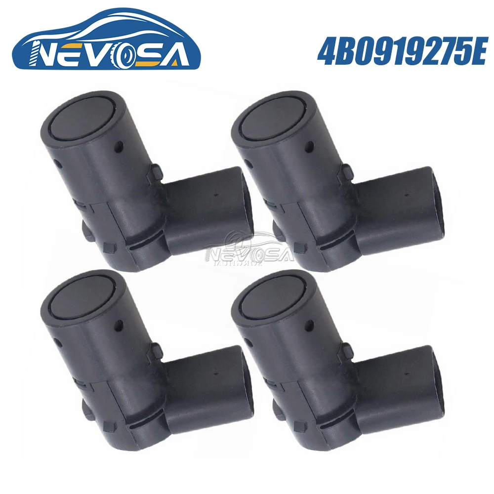 

NEVOSA 4B0919275E 4 Pcs 1PC For VW T5 Polo Skoda Octavia Audi A4 A6 A8 Car Parking Assist PDC Sensor Radar 7H0919275C 7H0919275