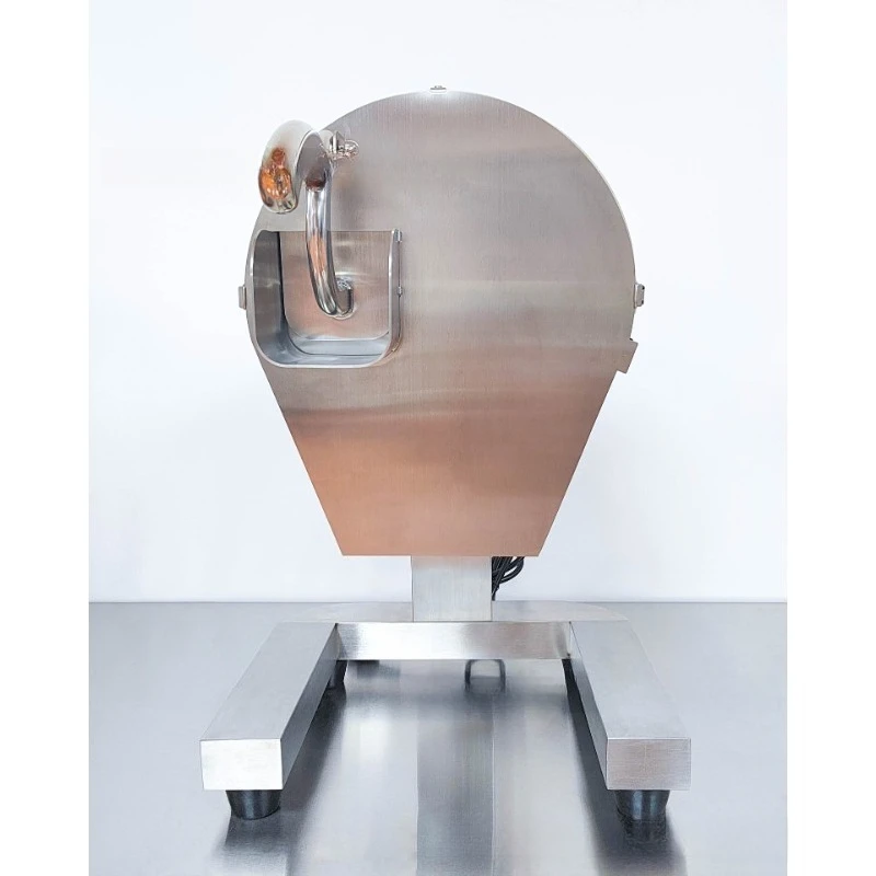Commercial desktop multi-function vegetable cutter All stainless steel scallion cutter Radish onion Potato slicer