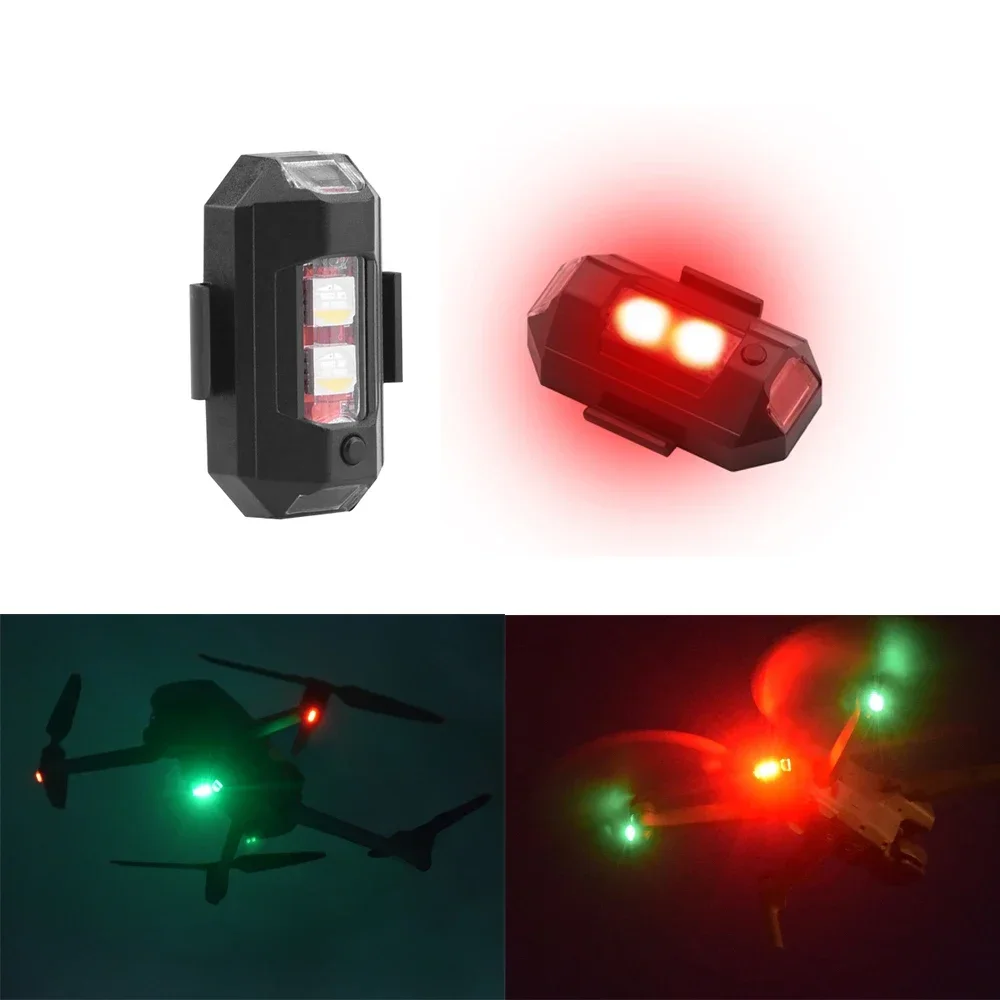 Lumière Stroboscopique pour Mini Drone DJI NEO/Mini 4 Pro/Mini 2/4K/Mavic 3, 6 Lumières, Accessoire de Lampe de Signalisation Anti-Collision pour