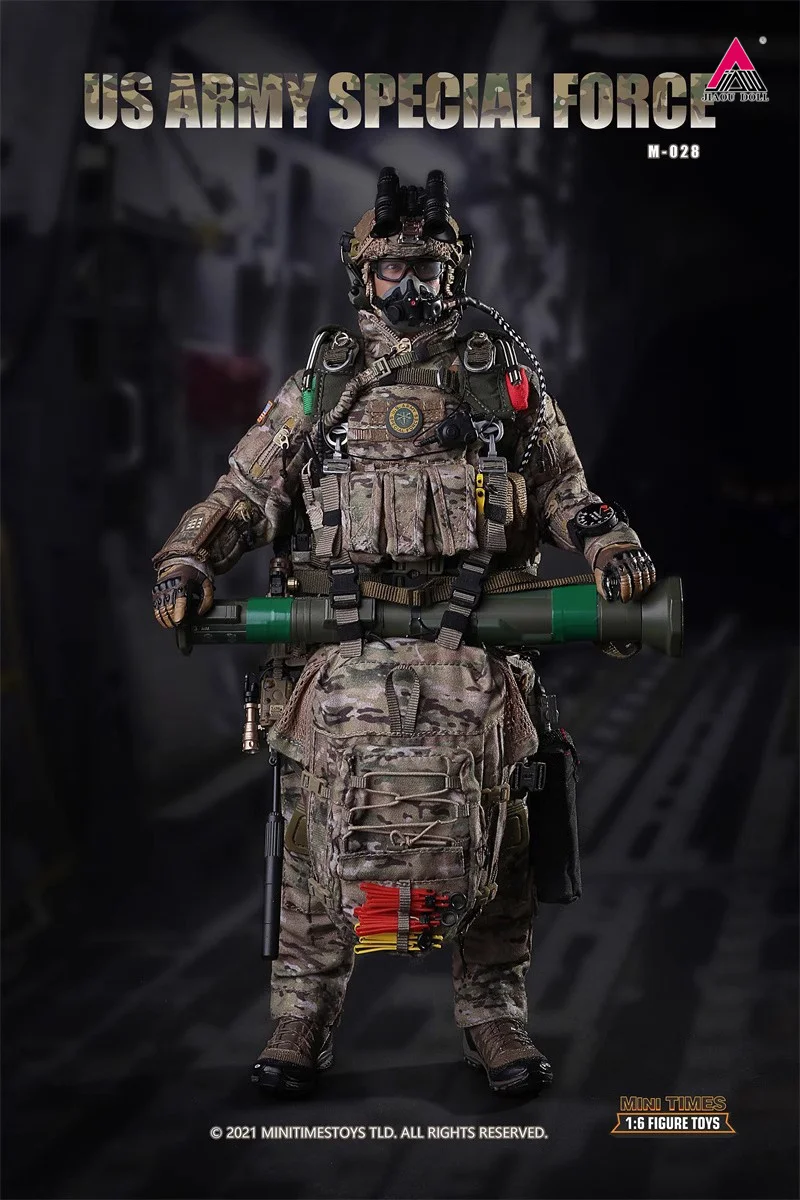 In Stock mini times toys M028 1/6 US Army Special Force Soldier Full Set 12'' Male Action Figure Doll Collectible Model