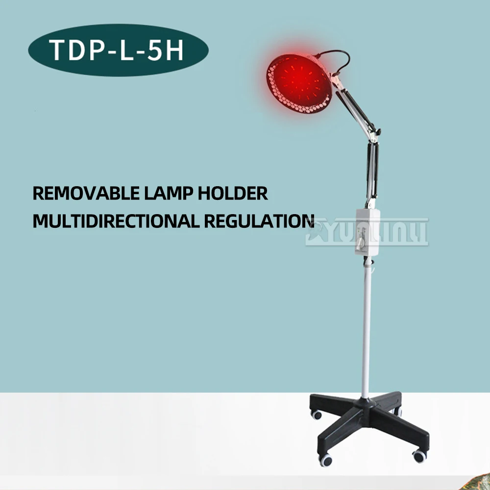 

Инфракрасный физиотерапевтический прибор с красным светом, быстрыми тепловыми и электромагнитными волнами, 2-в-1, лампа для прогревания L-5H