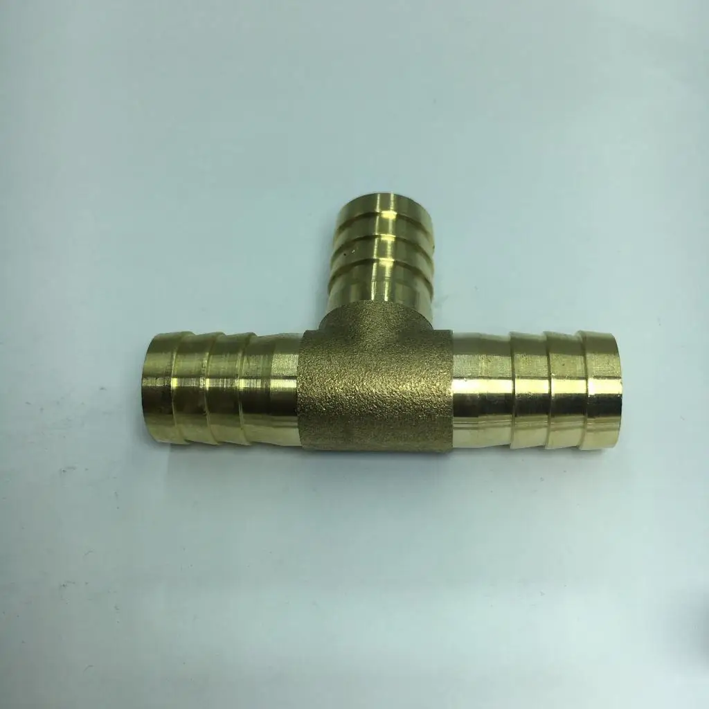 Brass T Pipe Fitting External Thread T Shaped Connection Coupling