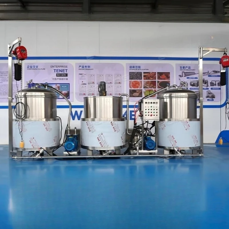 Industrial Automatic Vacuum Sugar Soaking Pot, High Efficiency Vacuum Sugar Impregnation Machine for Candied Fruit Making