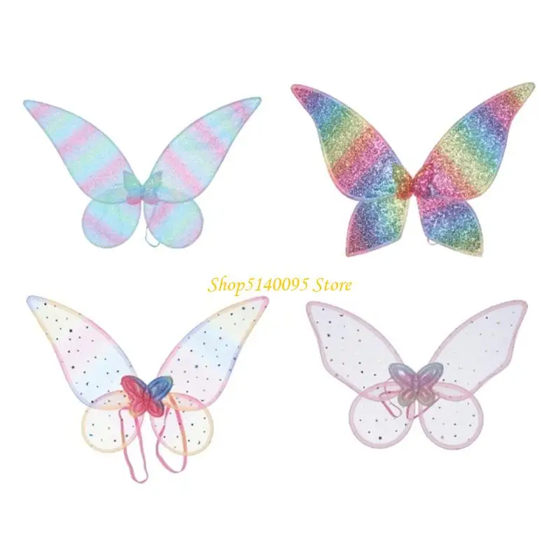 Dxae Angel Wing Fairys Butterfly Wing for Kids Adults Halloween Cosplames Costumes