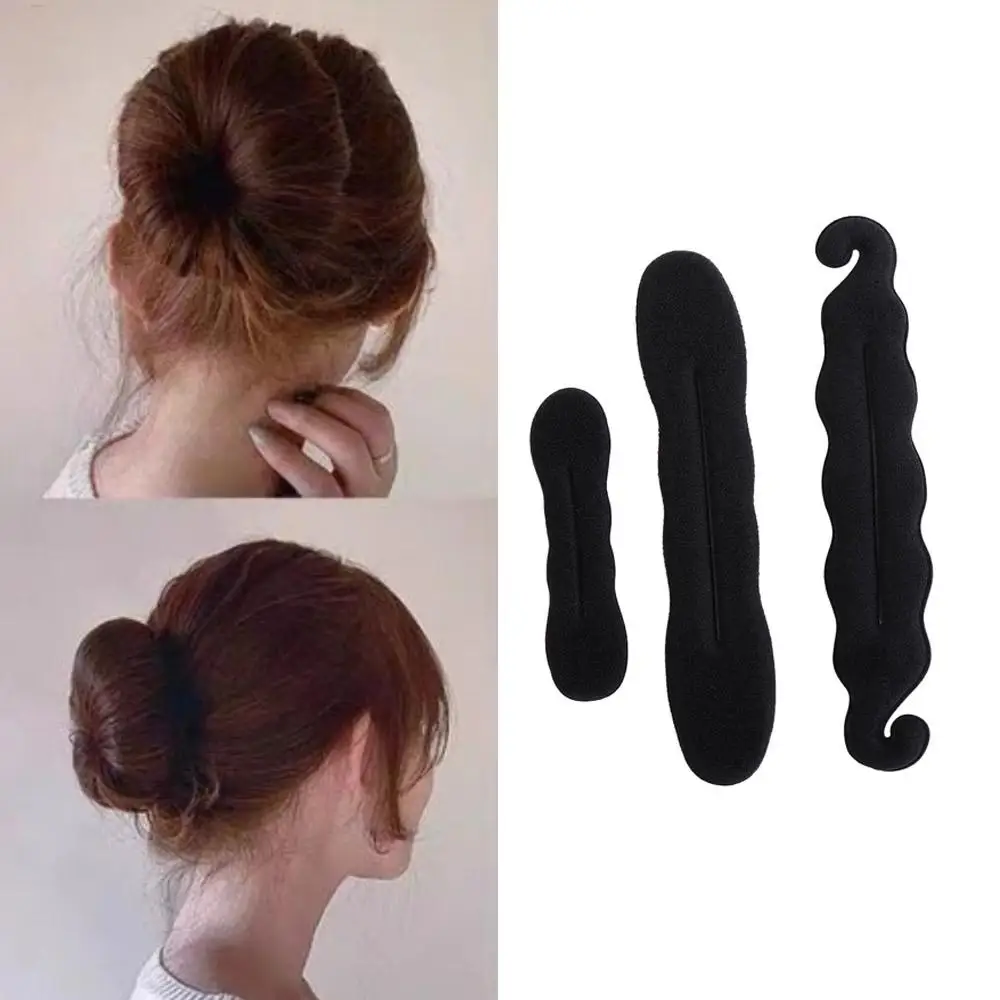 

Hair Disk Donut Hairstyle Twist Maker Easy Big Ring Bun Hairpins Hair Bun Maker Updo Foam Sponge Clip Bun Curler Braider Women