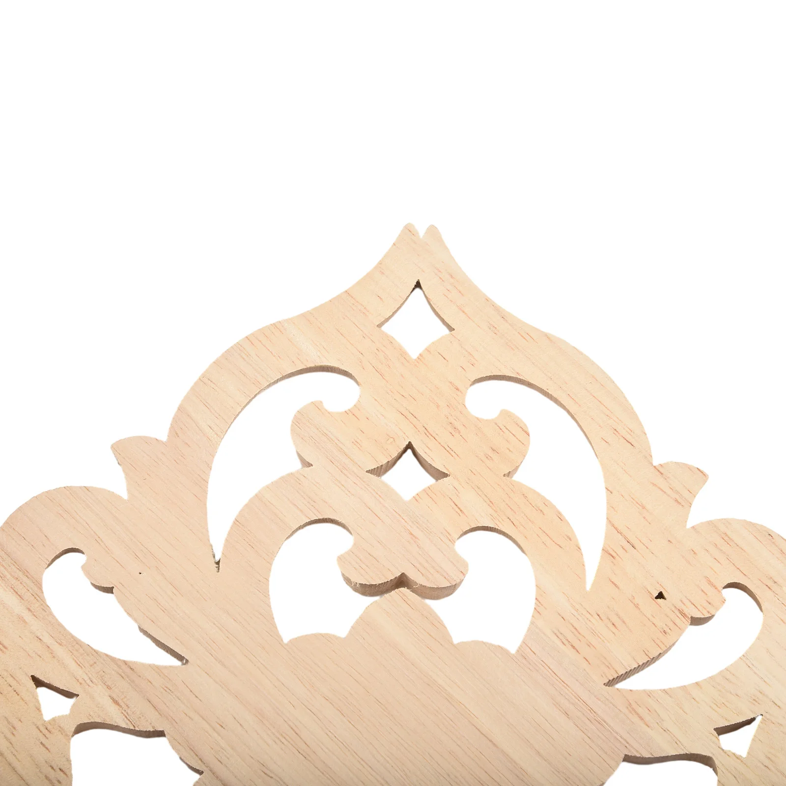 Door Cabinets Wood Applique European Wood Carving Onlay For Decoration Furniture Wood Grain Hollow Decoration Accessories