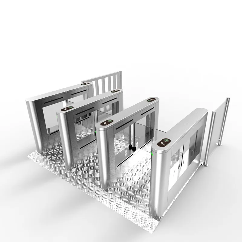 Automatic Portable Movable Swing Bar Revolving Door For Strict Access Control Passes