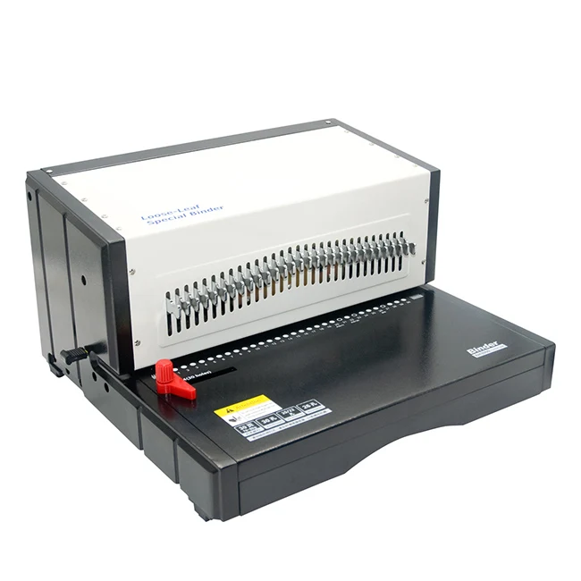 

A4 Electric Loose-leaf Punching Machine 30 Holes Loose Leaf Binder