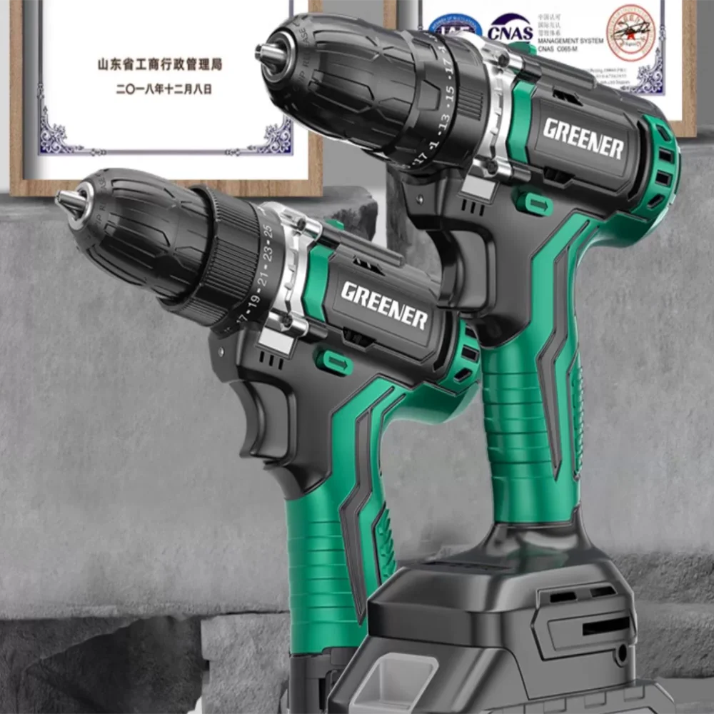 Impact drill, brushless hand drill, screwdriver, household charging, punching, lithium electric multifunctional wall drilling