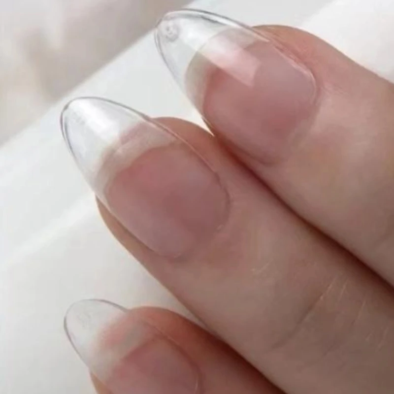 

120/240/504/600 шт. накладные ногти мягкий гель на кончиках пальцев полуматовый квадратный миндаль французский гроб полное покрытие наращивание ногтей