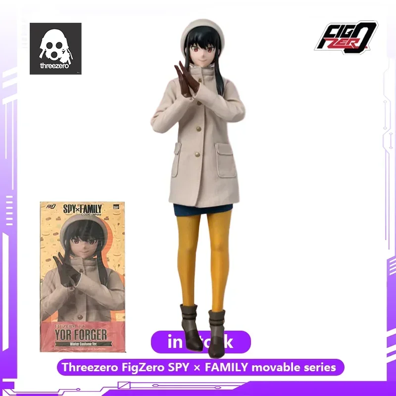 Threezero FigZero SPY FAMILY Movable Series  1/6  ANYA FORGER LOID FORGER YOR FORGER Anime Action Figures view 5