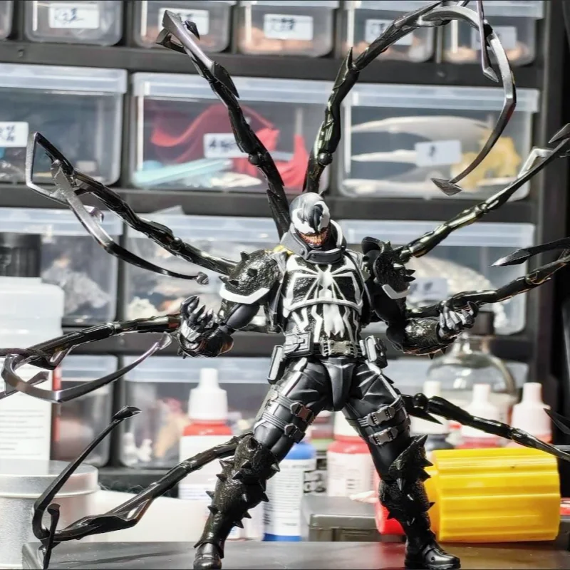 

В наличии Ct Toys Agent Venom Amazing Yamaguchi Agent Anti Venom Фигурка Человека-паука Аниме Фигурка Индивидуальные подарки Игрушки