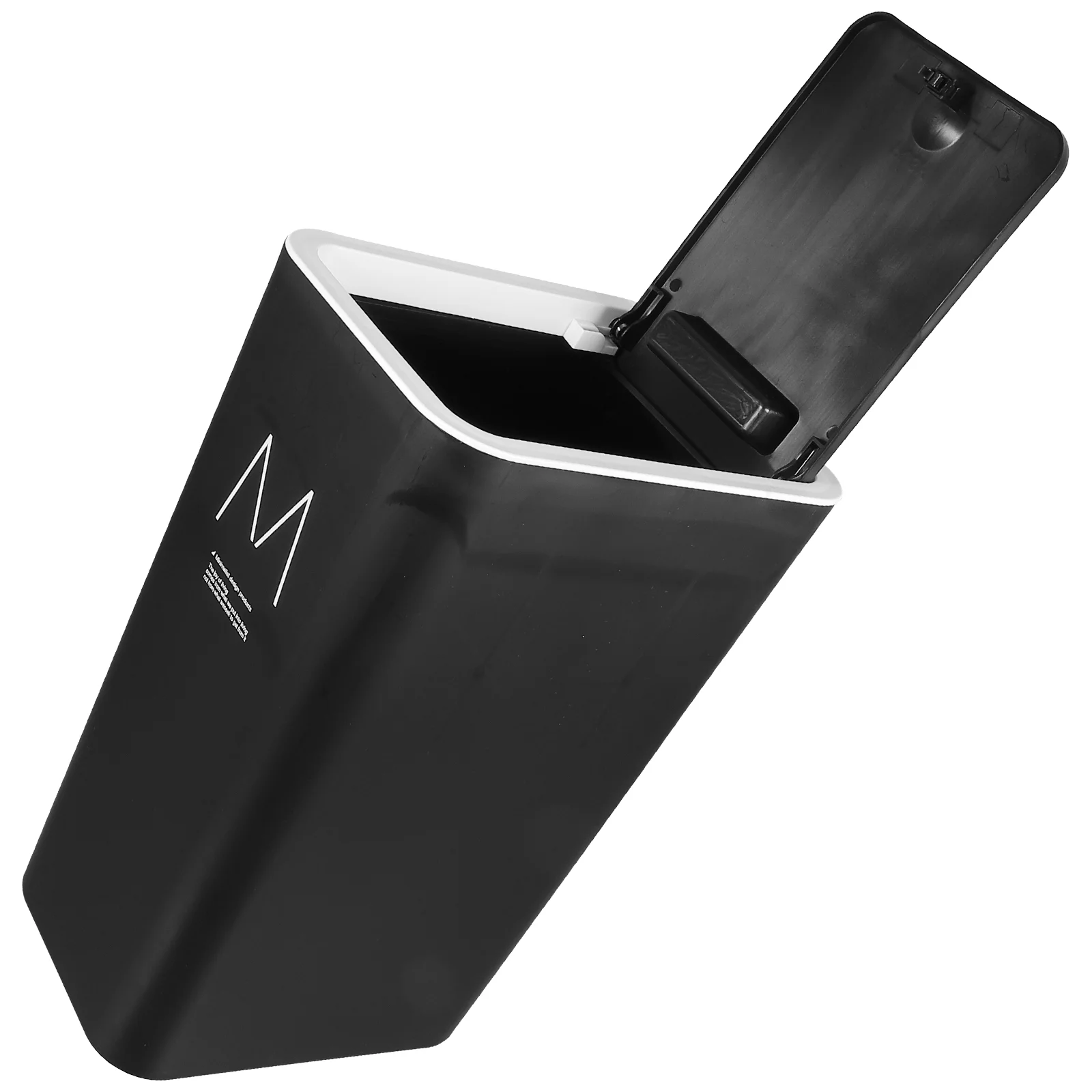 Vintage Crevice Trash Can Travel Pink Hamper Countertop Pp Bathroom with Lid Small