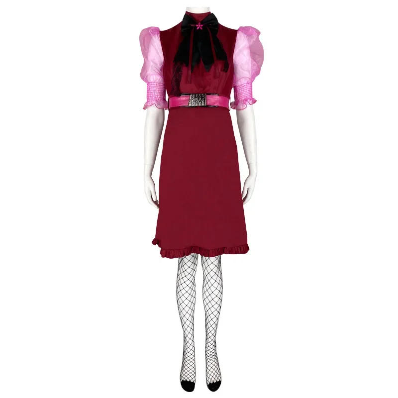 Monster High: Draculaura Cosplay Costume Adult Pink Suit Purim Dress Vampiree Female Little Devil Cosplay Halloween Costumes