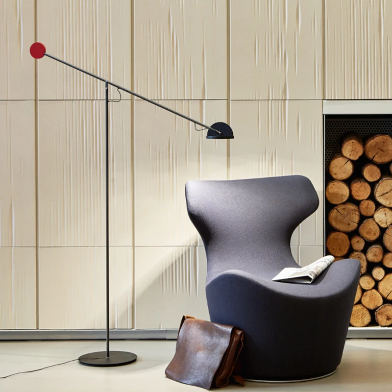 Imagem -03 - Nordic Simples Art Floor Lamp Sala de Estar Coffee Shop Villa Quarto Designer Luz