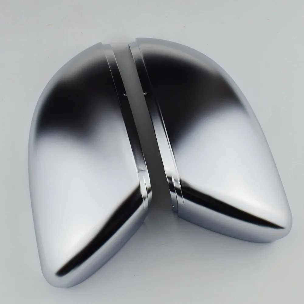 Rear Mirror Cover Wear Resistant Glossy Compact Durable Rearview Mirror Shell 5K0857538 5K0857537 for VW Golf 6 MK6 09-12