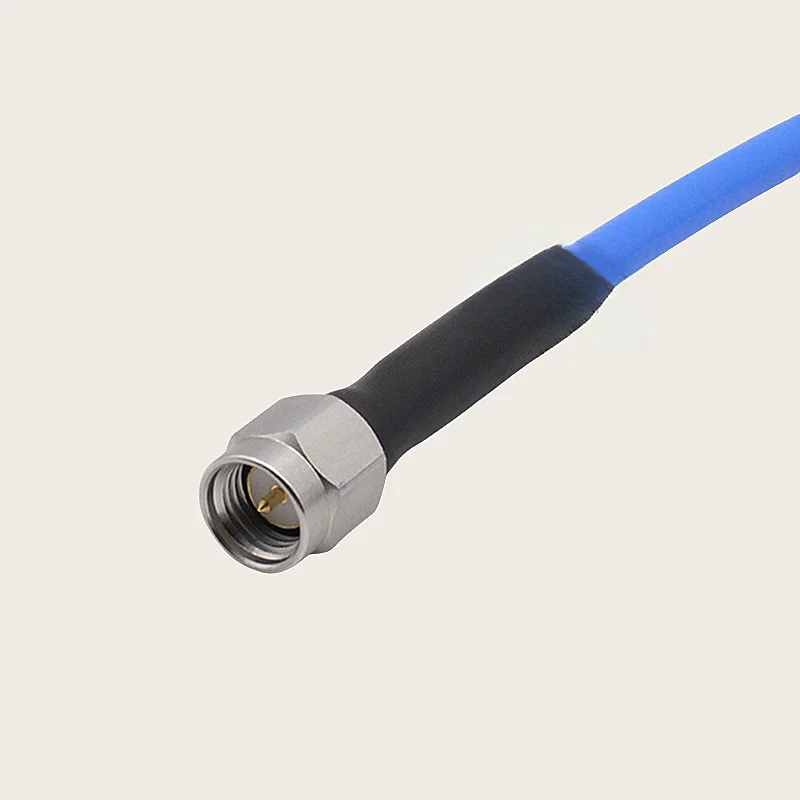 SMA Male to SMA Male Test Line SS402 High Frequency Stable Phase Cable 18GHZ Low Standing Wave Stainless Steel Connector