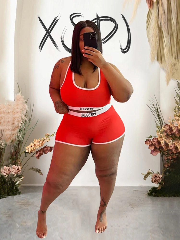 Tracksuit Women Two Piece Set Hot Girl Summer Outfits Plus Size Set Shorts and Shirt Sexy Cat Suit Wholesale Dropshipping