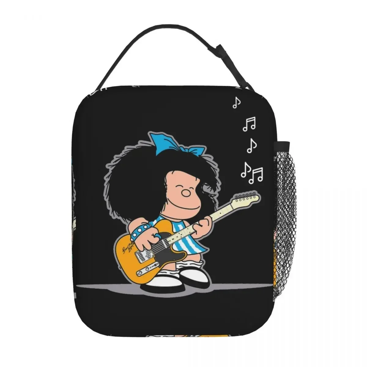 

Mafalda мультяшная изолированная сумка для обеда Quino Comics контейнер для еды портативные сумки