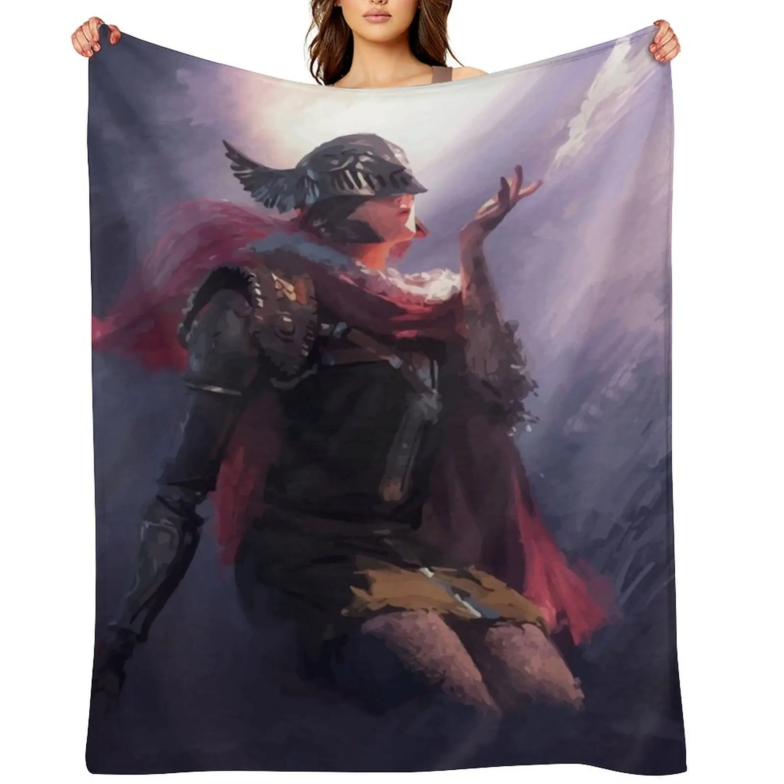 

Malenia, blade of Miquella Throw Blanket Luxury Throw Thermal Custom Extra Large Throw Blankets