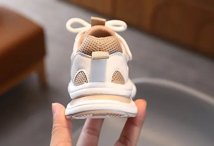 Kinder-Sneaker für Mädchen, Schulschuhe, Freizeitschuhe für Jungen, Frühling/Herbst, vielseitige Kindersneaker, atmungsaktive Mesh-Schuhe – Detail 16