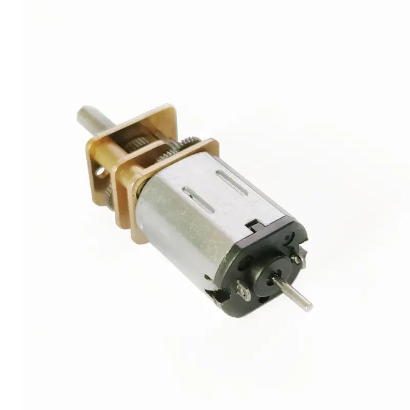 GA12-N20 Geared Motor 6V 10 71 100 150 300 500 1000 rpm  Rear Outlet Shaft, Micro DC Geared Motor Low Speed Motor