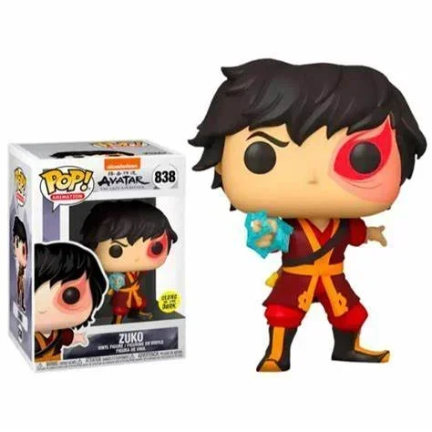 Figuras Funko POP de Avatar: La Leyenda de Aang, Aang 542, Appa 540, Zuko 538, 838, Figuras de Vinilo Coleccionables para Niños
