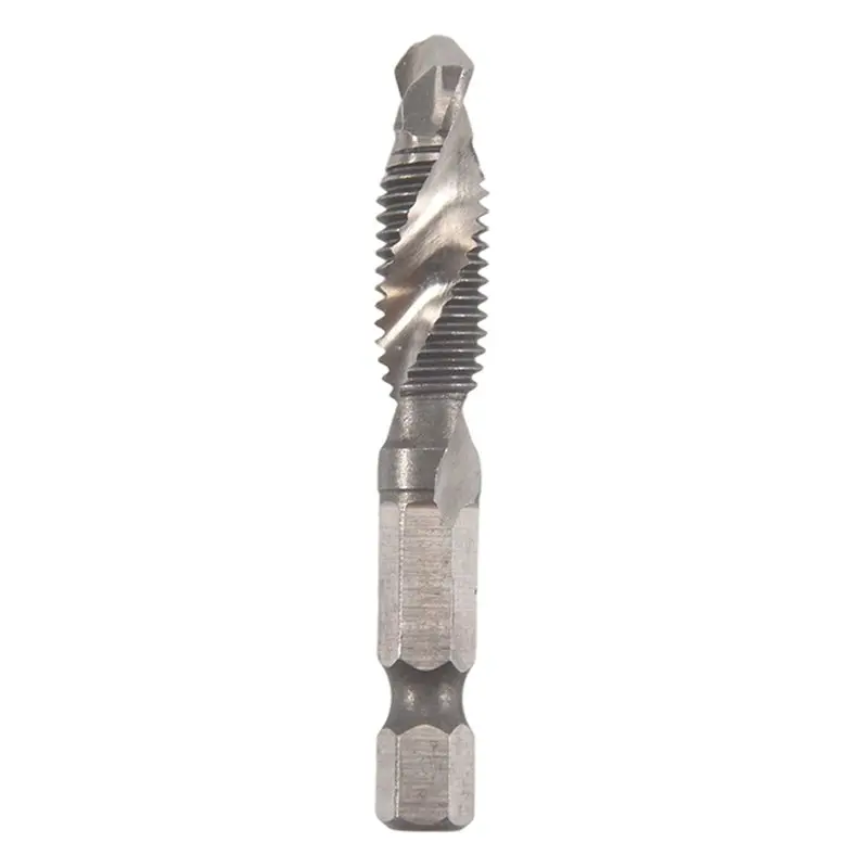 

A93Z M8X1.25Mm Комбинированный инструмент для нарезания резьбы и снятия фаски из быстрорежущей стали 4341 с титановым покрытием, для машинной нарезки резьбы и снятия фаски