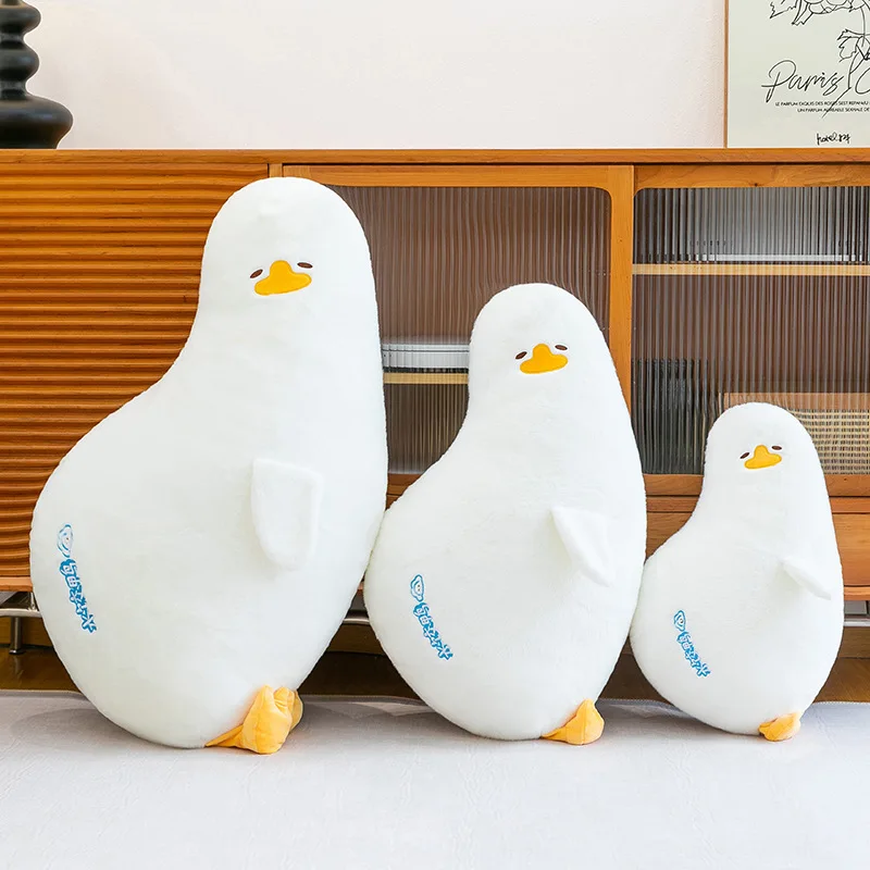 Kawaii أفخم محشوة بطة دمية الاسترخاء بطة وسادة لعبة مستوحاة من الضوء الأخضر حفلة لطيف ديكور أريكة هدية للأطفال عيد ميلاد