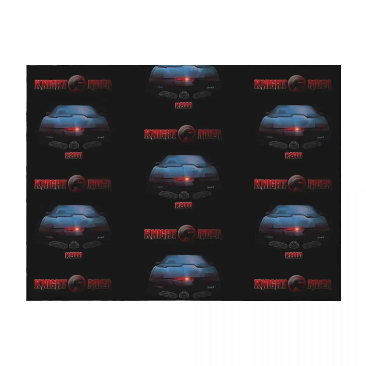 

Knight Rider K2000 Throw Blanket Camping anime Decoratives Blankets