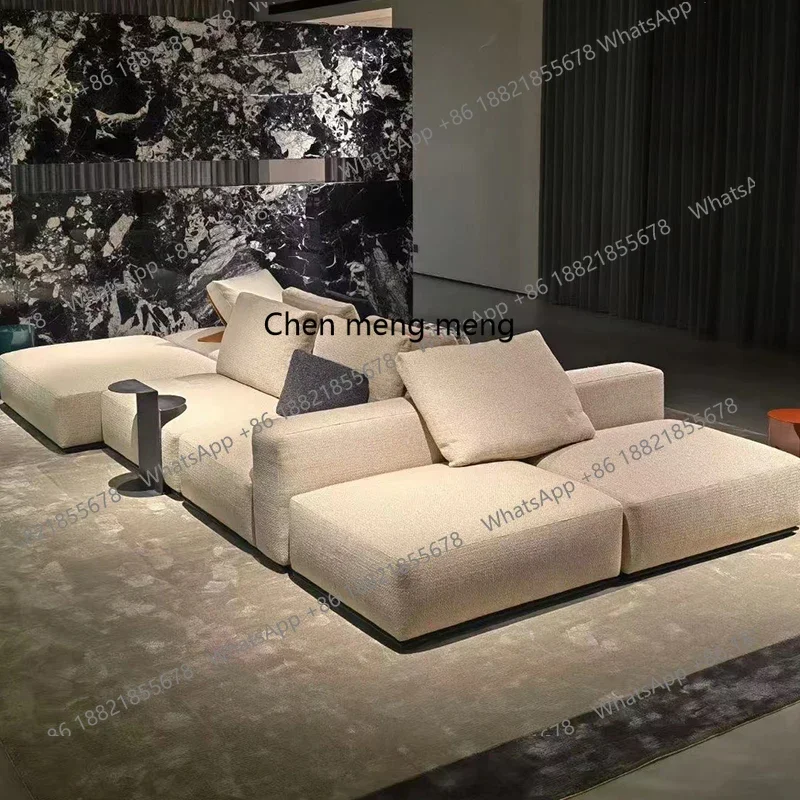 X أريكة ذات وجهين من الخلف إلى الخلف، منزلية كبيرة ذات طبقة مسطحة، مجموعة أريكة