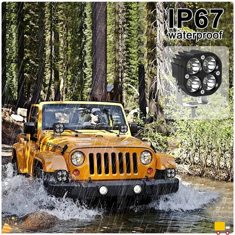 1 قطعة 3 بوصة 40 واط مصباح ليد القرون LED ضوء العمل بار لسيارة دراجة نارية شاحنة الطرق الوعرة SUV ATV قارب 4WD استبدال اكسسوارات السيارات