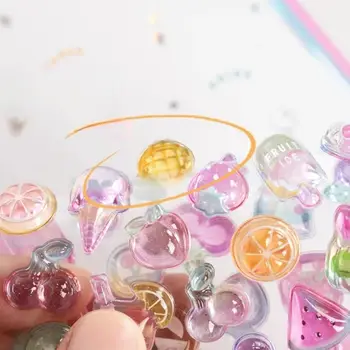 趣味甜美的冰淇淋寵物3D立體貼紙,適用於剪貼簿、DIY日記裝飾、手帳文具等,可愛貼紙 12 最佳銷售 滑稽的貼紙 - №9