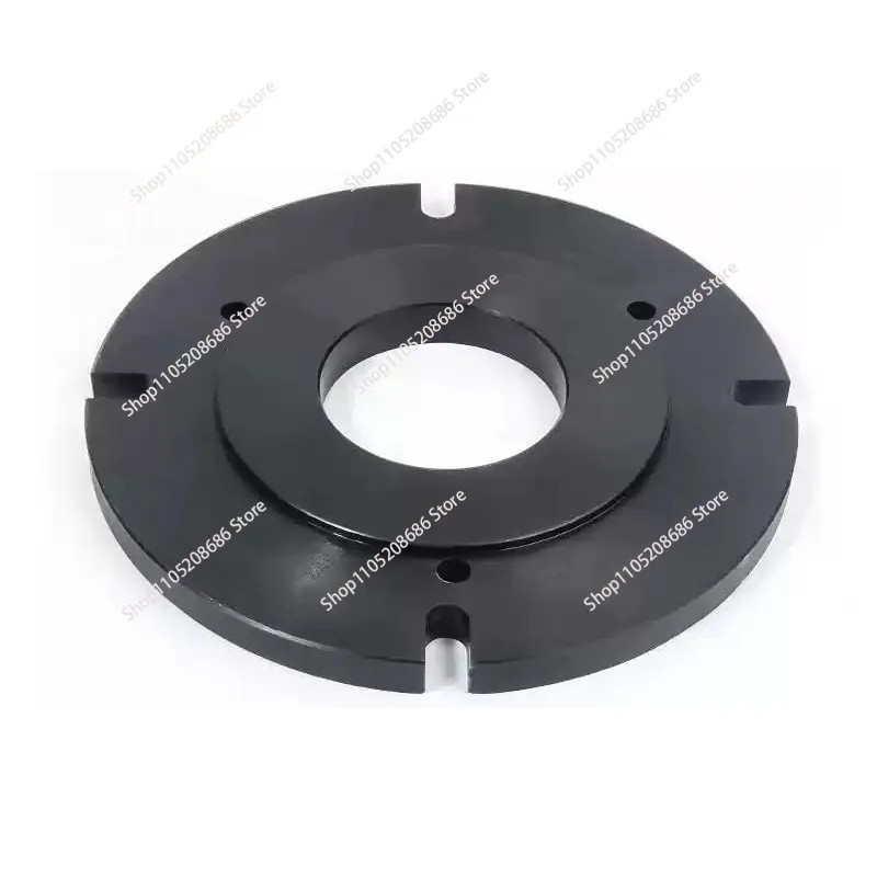 Vertical Chuck 200mm Base Plate Precision Self Centering Manual Mounting Drill Bench Table 160mm Flange Heavy Duty Fixture 1pcs