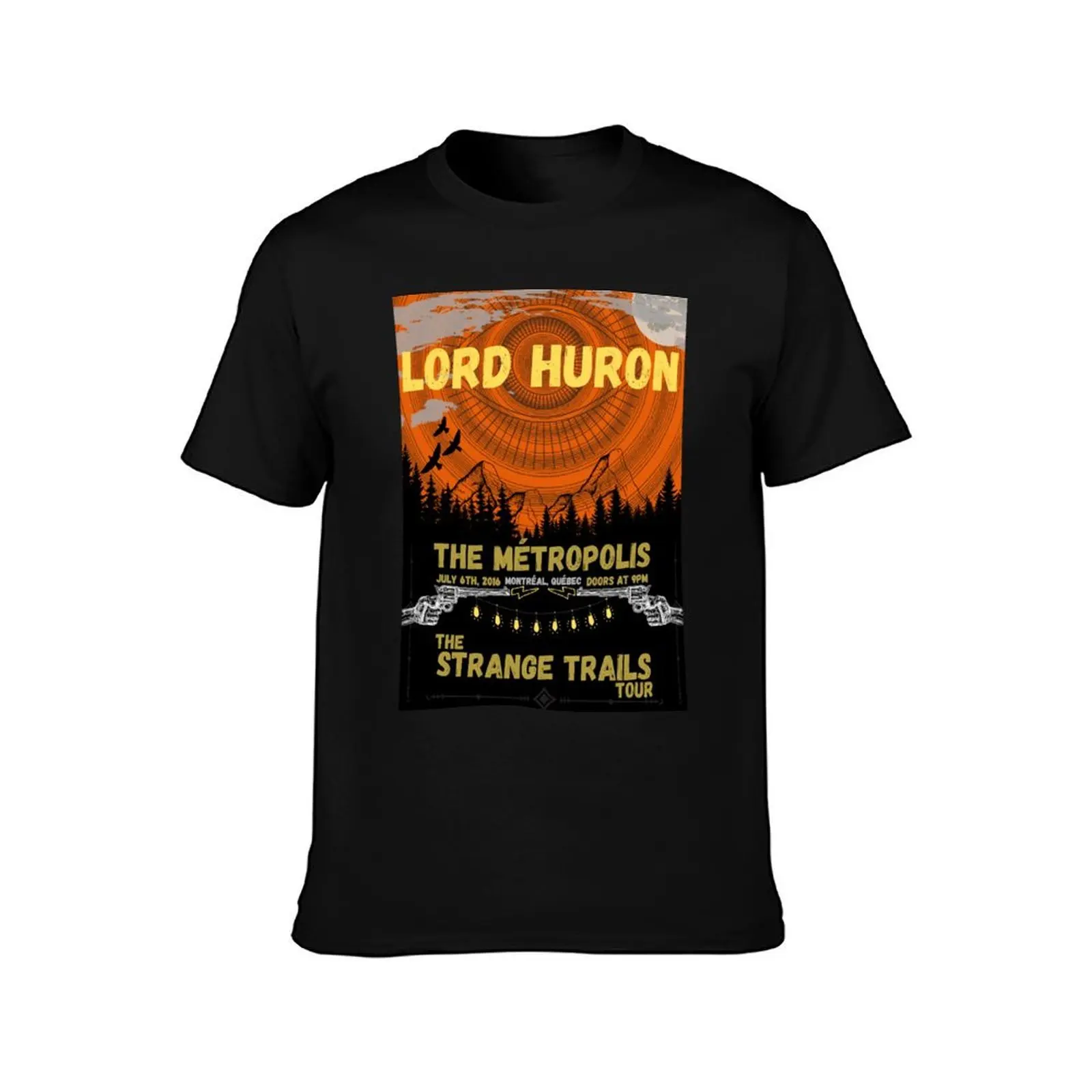 Lord Huron Concert Poster T-Shirt Basic Comfort Fit for Men T-Shirt
