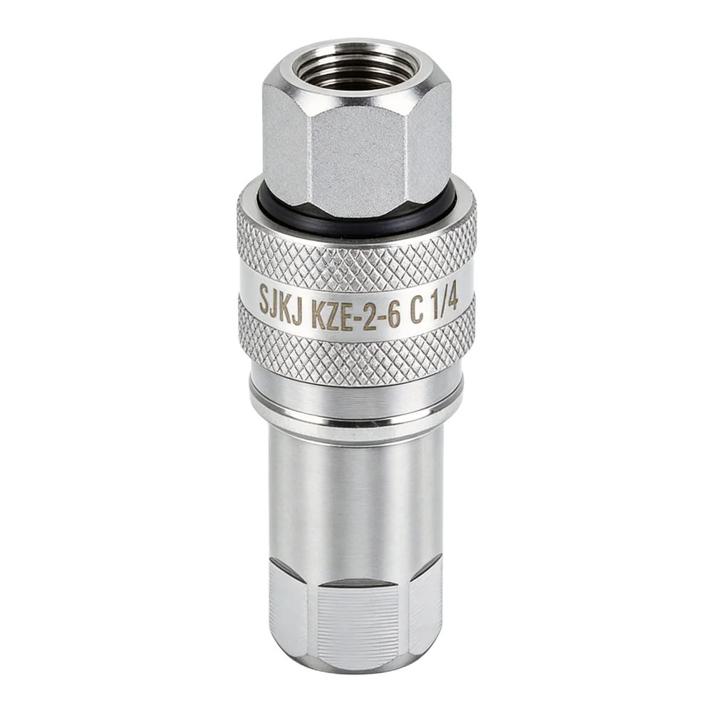 for Professional Grade Hydraulic Quick Coupling System with Reliable Carbon Steel Construction and Easy Connection