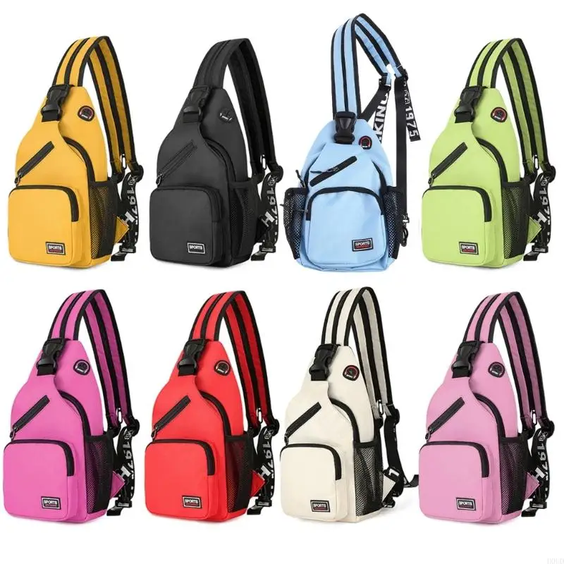 

D0UD Women Men Small Sling Backpack Waterproof Crossbody Shoulder Chest Bag Daypack