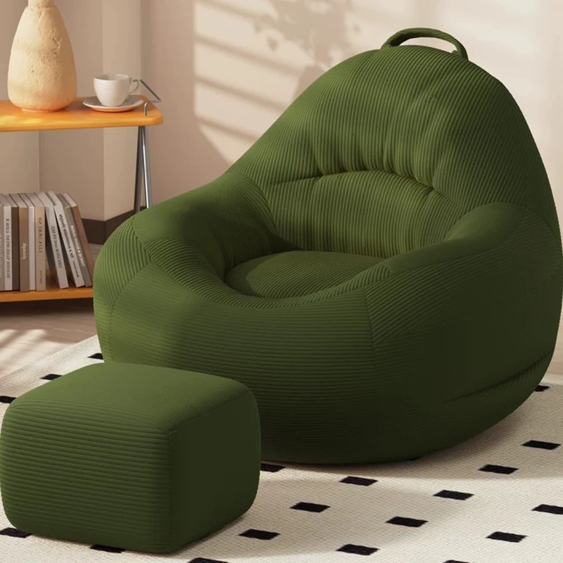 Sillones Puff Cómodos Tipo Pera para Descansar, Relajarse y Dormir, Sillones Puff Modernos y Sencillos, Muebles para el Hogar