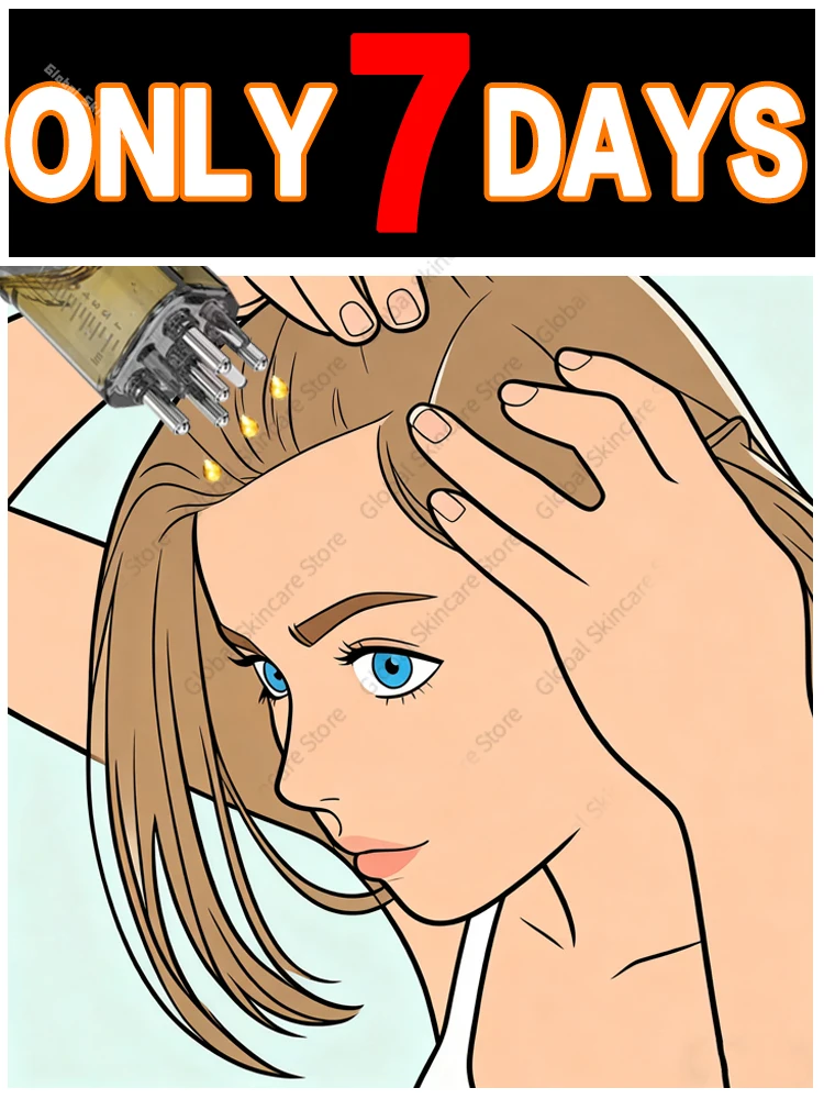 

Awaken the hair follicles and make the hair follicles on the top of the head lush