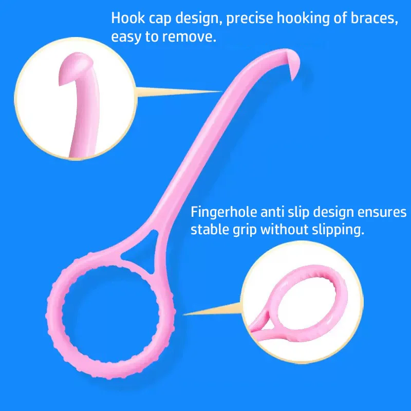 10PCS/BOX Clear Aligner Removal Hook, Portable Invisible Braces Retainer Remover Tool for Oral Care - view 4
